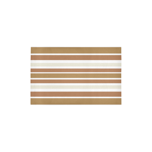 Gold Sienna Stripes Area Rug 2'7"x 1'8‘’