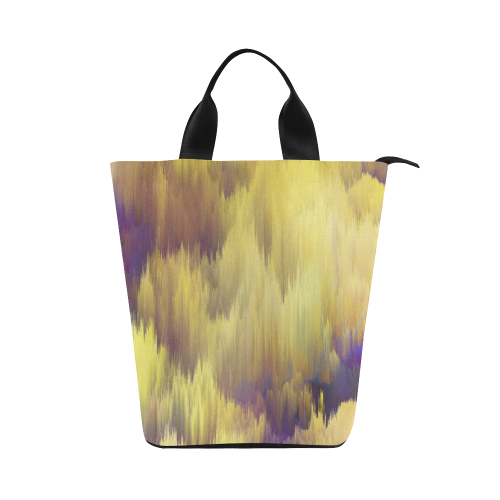 glitch art #colors Nylon Lunch Tote Bag (Model 1670)