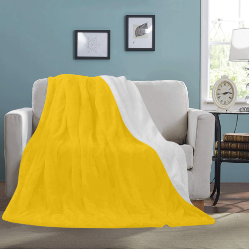 color mango Ultra-Soft Micro Fleece Blanket 54''x70''