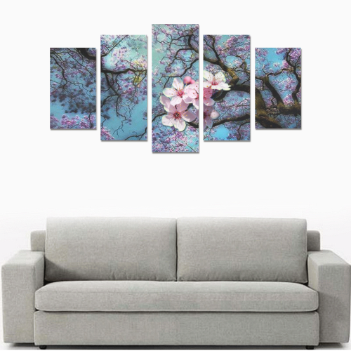 Cherry blossomL Canvas Print Sets A (No Frame)