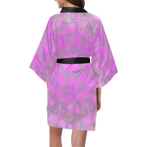Smoky Pink Kimono Robe