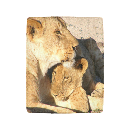 Lion And Cub Love Ultra-Soft Micro Fleece Blanket 40"x50"