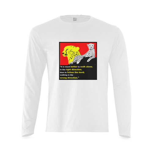 CHEETAH Sunny Men's T-shirt (long-sleeve) (Model T08)