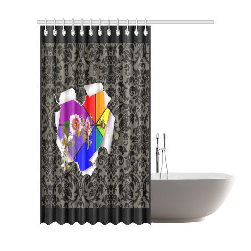Brighter Days are Coming Shower Curtain 72"x84"