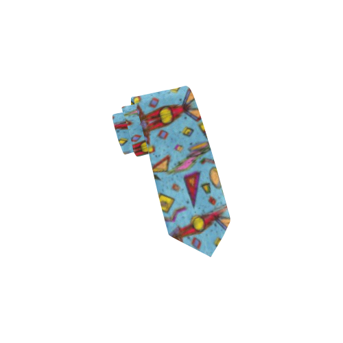 Old Popart by Nico Bielow Classic Necktie (Two Sides)