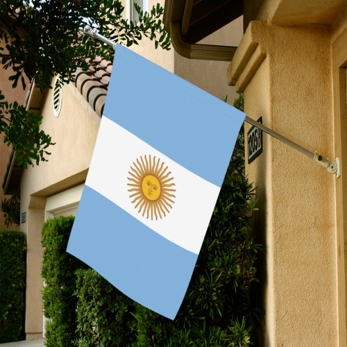 Argentina Flag Garden Flag 28''x40'' （Without Flagpole）