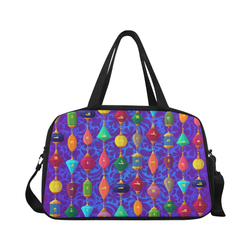 Colorful Alphabet Beads Fitness Handbag (Model 1671)