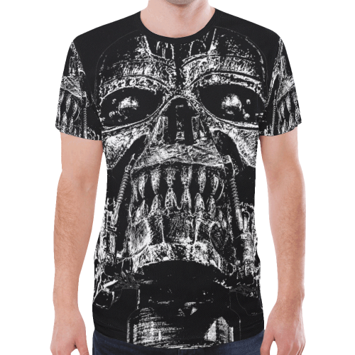 skull #skull #skulls New All Over Print T-shirt for Men (Model T45)