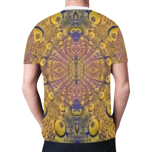 Illusion New All Over Print T-shirt for Men/Large Size (Model T45)