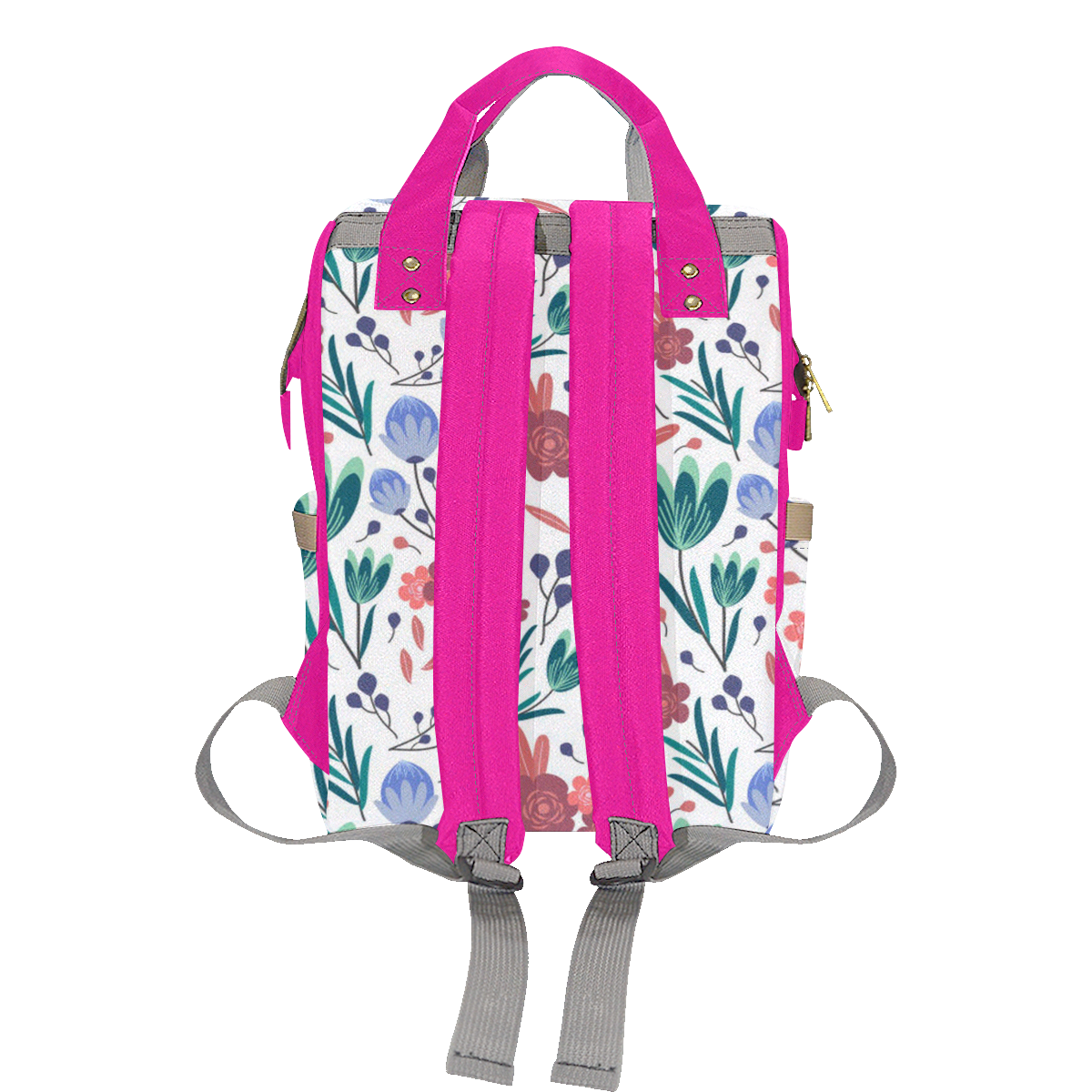 diaper bag backpack floral