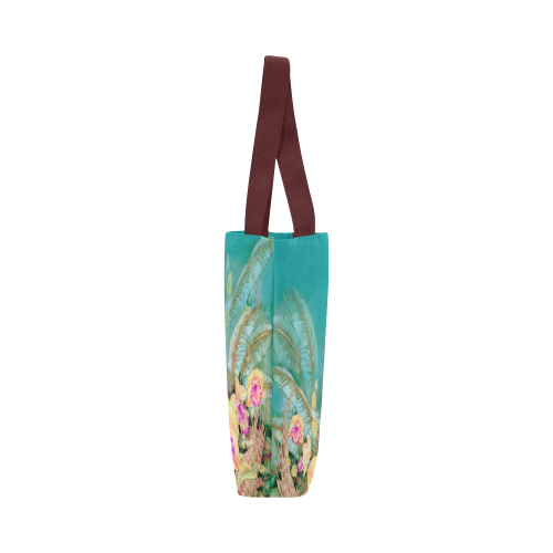 Tropical Orchid 1 Canvas Tote Bag (Model 1657)