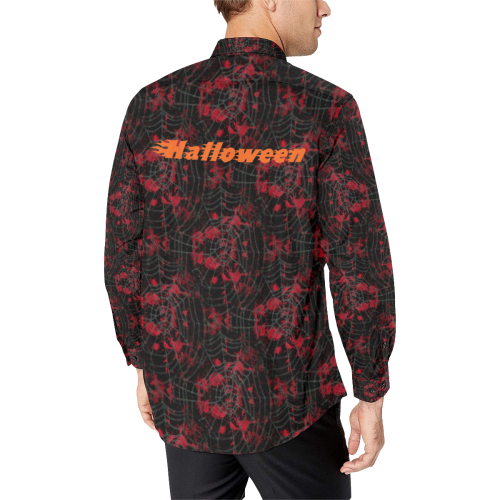 Halloween by Artdream Men's All Over Print Casual Dress Shirt (Model T61)
