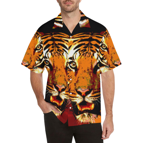 TIGER 14 Hawaiian Shirt (Model T58)