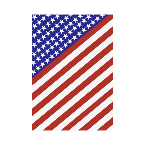 USA Patriotic Stars & Stripes Garden Flag 28''x40'' （Without Flagpole）