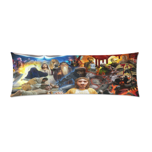 Choices Await - Attack of the Bedroom Custom Zippered Pillow Case 21"x60"(Two Sides)