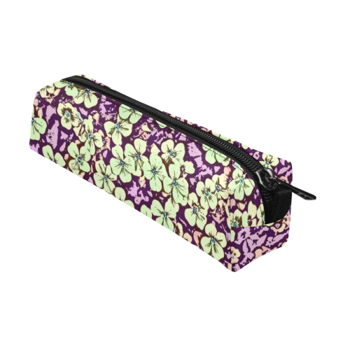 floral comic style 2 C by JamColors Pencil Pouch/Small (Model 1681)