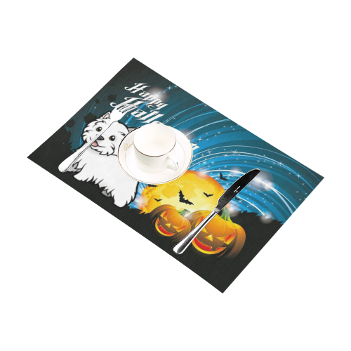 Happy Halloween West Highland Terrier Placemat 12’’ x 18’’ (Set of 6)