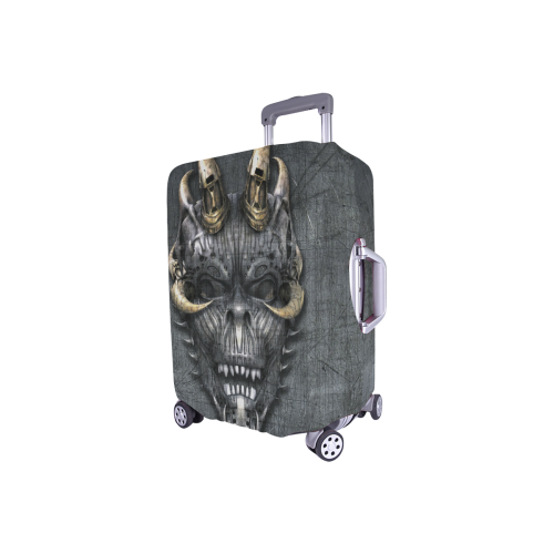 Creepy Demon Skull Luggage Cover/Small 18"-21"