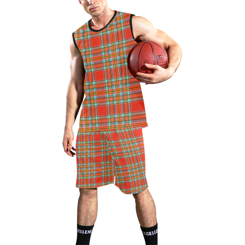 CHATTAN ANCIENT TARTAN All Over Print Basketball Uniform