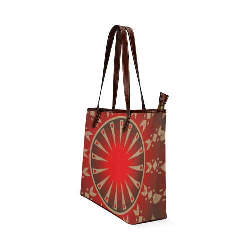 Wacipi Red Shoulder Tote Bag (Model 1646)