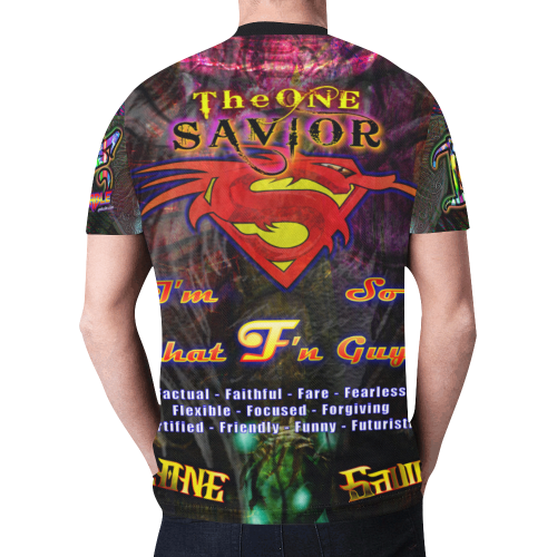 TheONE Savior - Armor New All Over Print T-shirt for Men (Model T45)