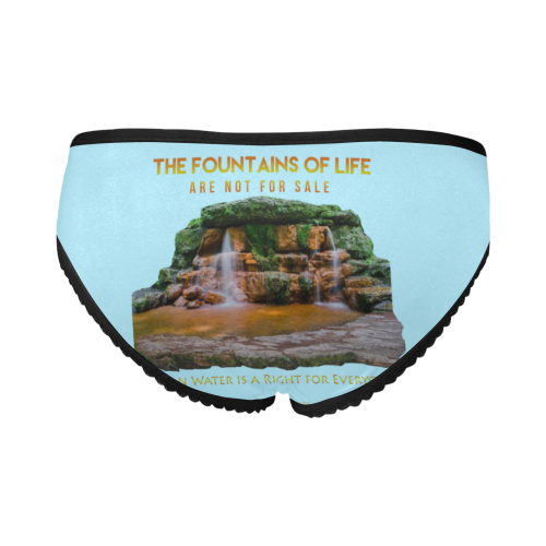 Fountains-of-Life Women's All Over Print Girl Briefs (Model L14)
