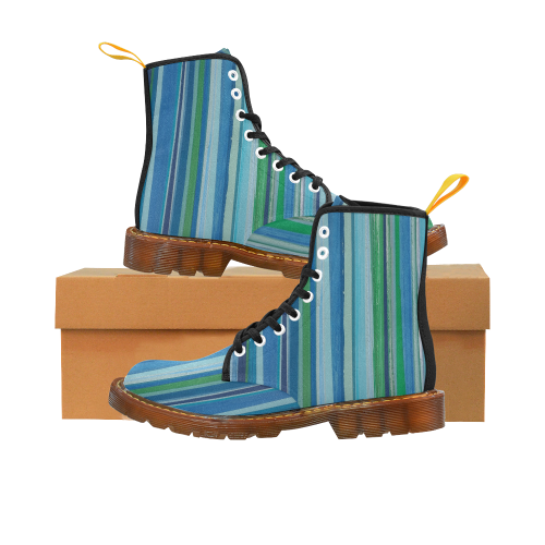 painted stripe 1 Martin Boots For Men Model 1203H