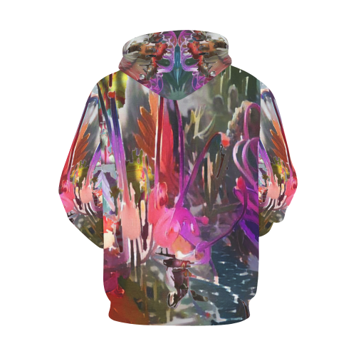 mystical ocean 1b2 All Over Print Hoodie for Men (USA Size) (Model H13)