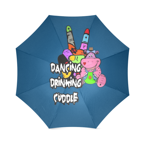 Dancing by Nico Bielow Foldable Umbrella (Model U01)