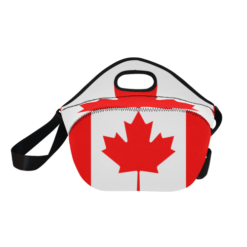Canada Flag Neoprene Lunch Bag/Large (Model 1669)