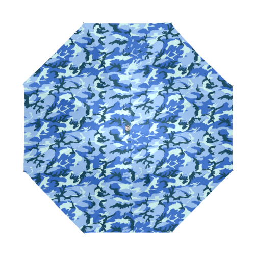 Woodland Blue Camouflage Anti-UV Foldable Umbrella (U08)