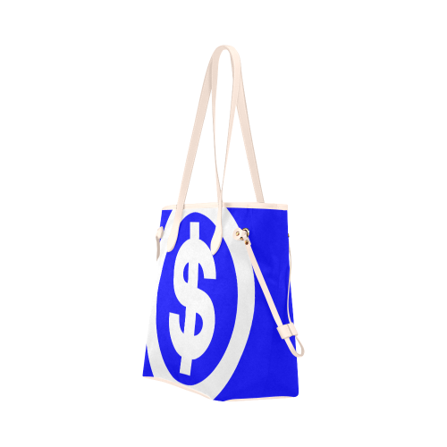 DOLLAR SIGNS 2 Clover Canvas Tote Bag (Model 1661)