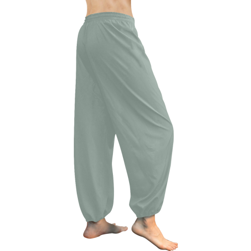 Jadeite Women's All Over Print Harem Pants (Model L18)