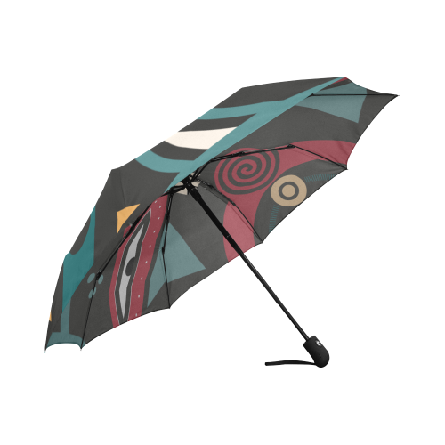 massai warrior Auto-Foldable Umbrella (Model U04)