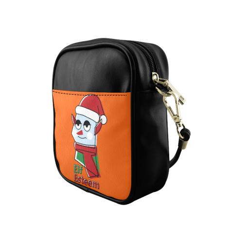 Elf Esteem CHRISTMAS ORANGE Sling Bag (Model 1627)