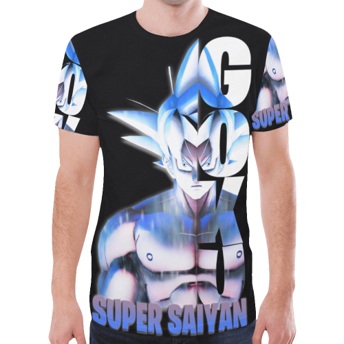 Supersaiyan New All Over Print T-shirt for Men (Model T45)