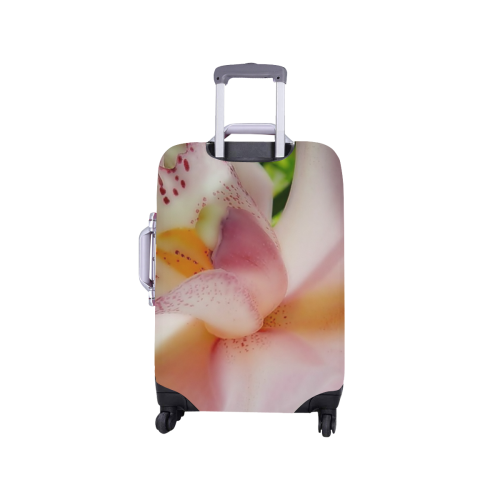 pink orchid Luggage Cover/Small 18"-21"
