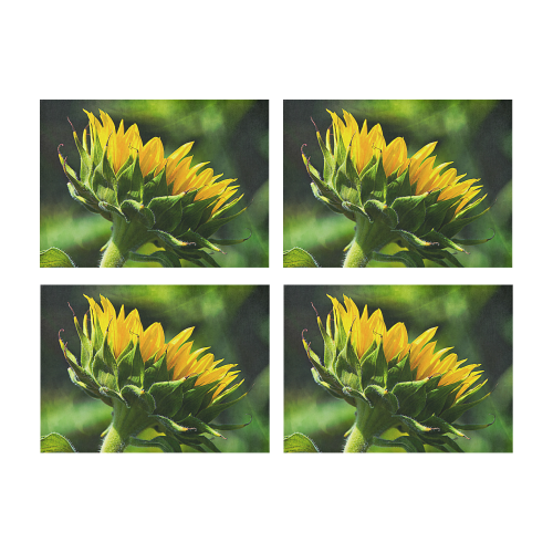 Sunflower New Beginnings Placemat 14’’ x 19’’ (Set of 4)