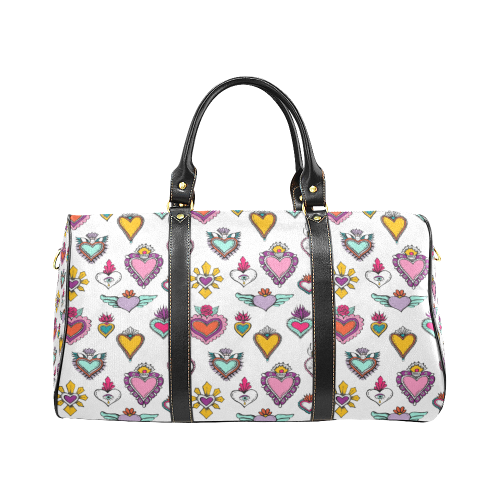 SACRED HEART - EX VOTO - Multicolor New Waterproof Travel Bag/Small (Model 1639)