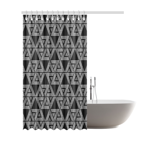 Polka Dots Party Shower Curtain 72"x84"