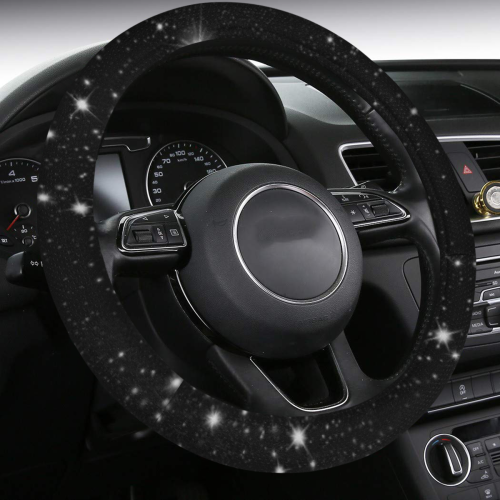 Stars in the Universe Steering Wheel Cover with Anti-Slip Insert