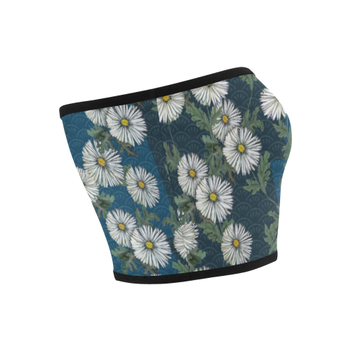 The Lowest of Low Daisies Peacock Bandeau Top