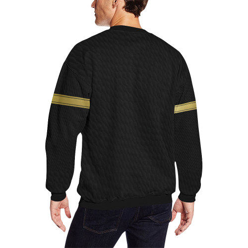 GOLDIE ANKH UDJA SENEB All Over Print Crewneck Sweatshirt for Men (Model H18)