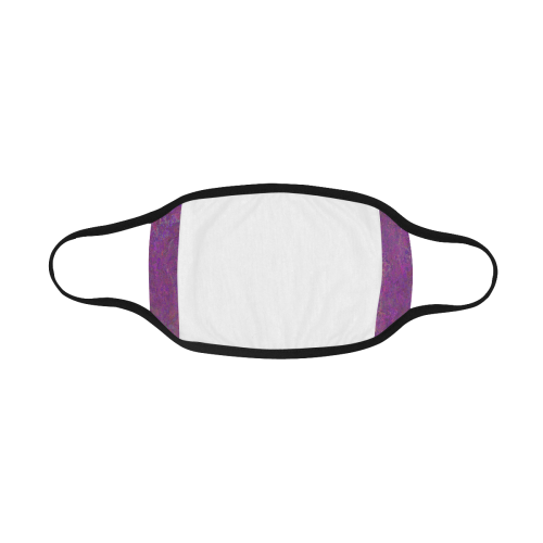 Purple Abstract Mouth Mask