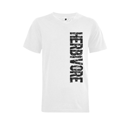 Herbivore (vegan) Men's V-Neck T-shirt  Big Size(USA Size) (Model T10)
