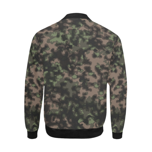 WWII Rauchtarn Spring Camouflage All Over Print Bomber Jacket for Men (Model H31)