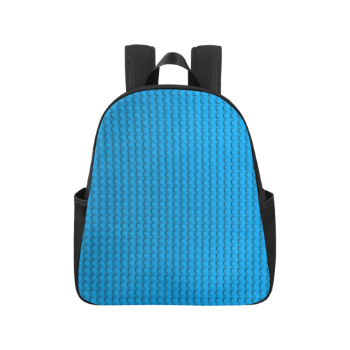 PLASTIC Multi-Pocket Fabric Backpack (Model 1684)