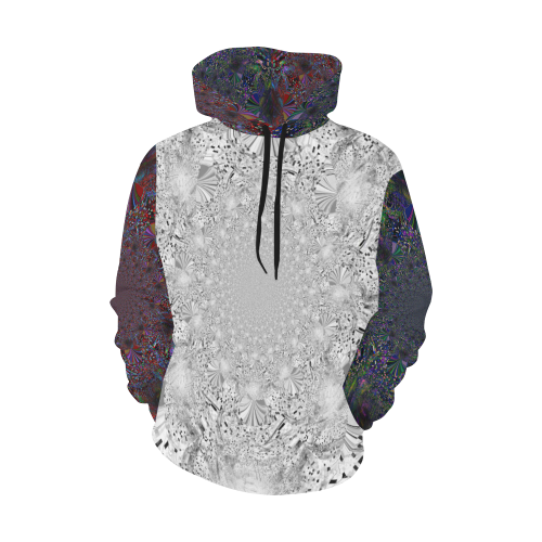 Clash2.0 All Over Print Hoodie for Women (USA Size) (Model H13)