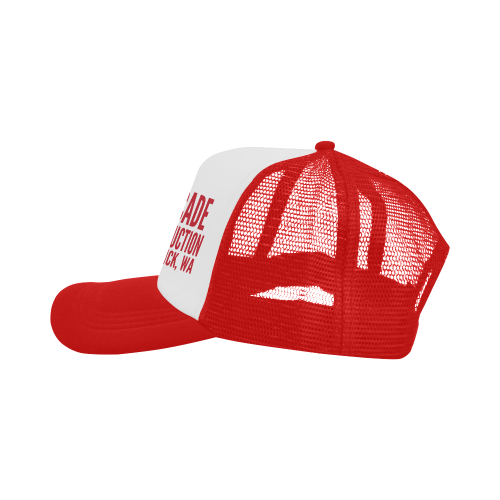 Cascade Construction Red Trucker Hat