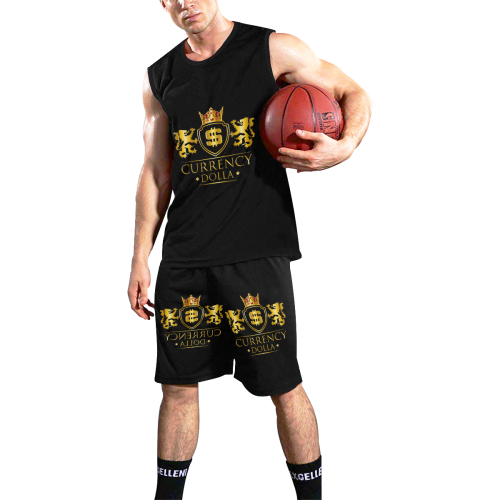 CURRENCY_DOLLA All Over Print Basketball Uniform
